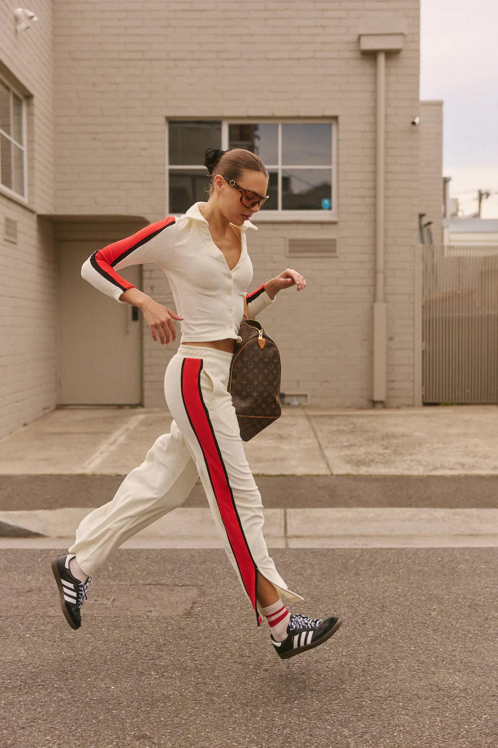 ARAMINTA JAMES SPORTIF PANT - COCONUT