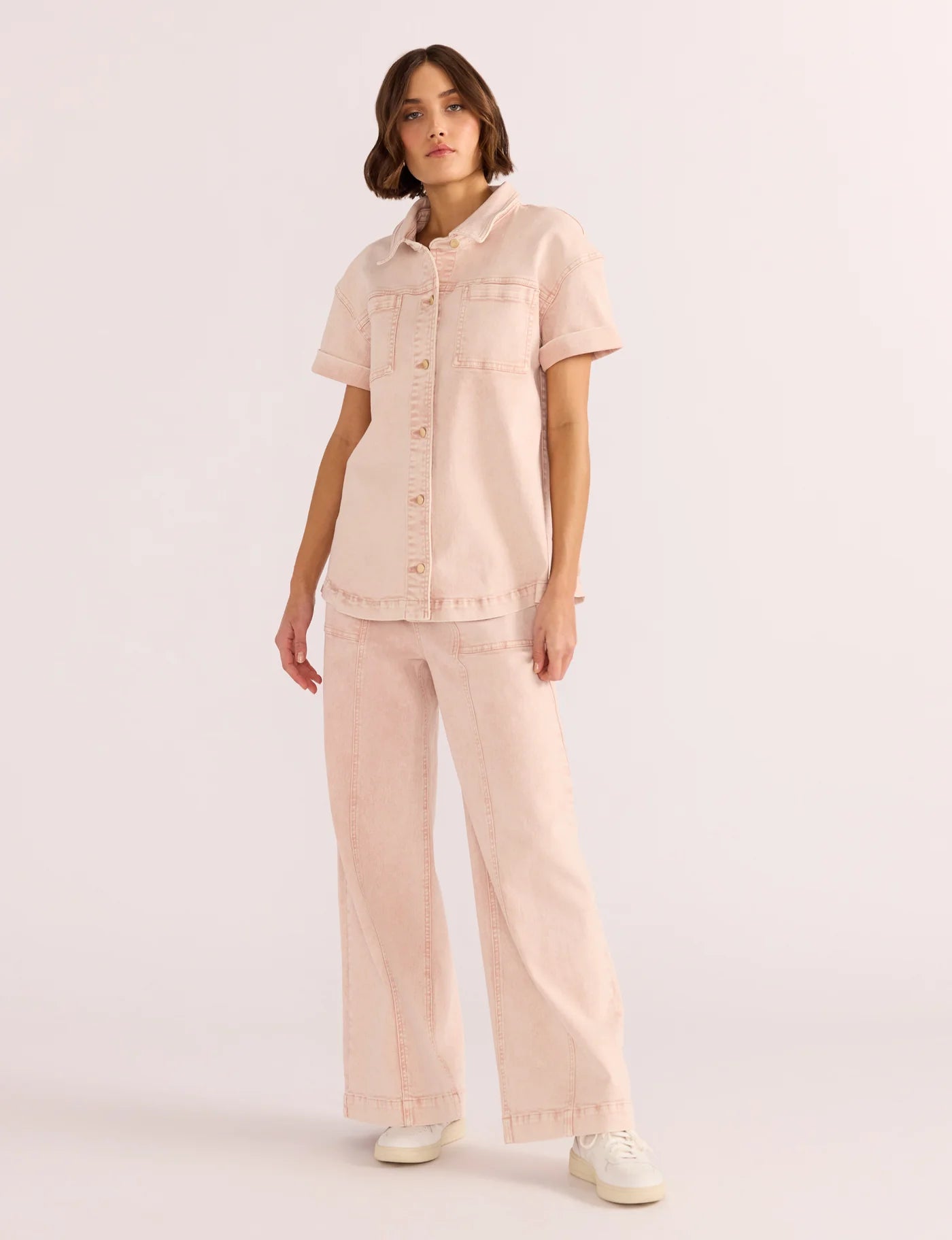 MINKPINK DAHLIA DENIM SHIRT