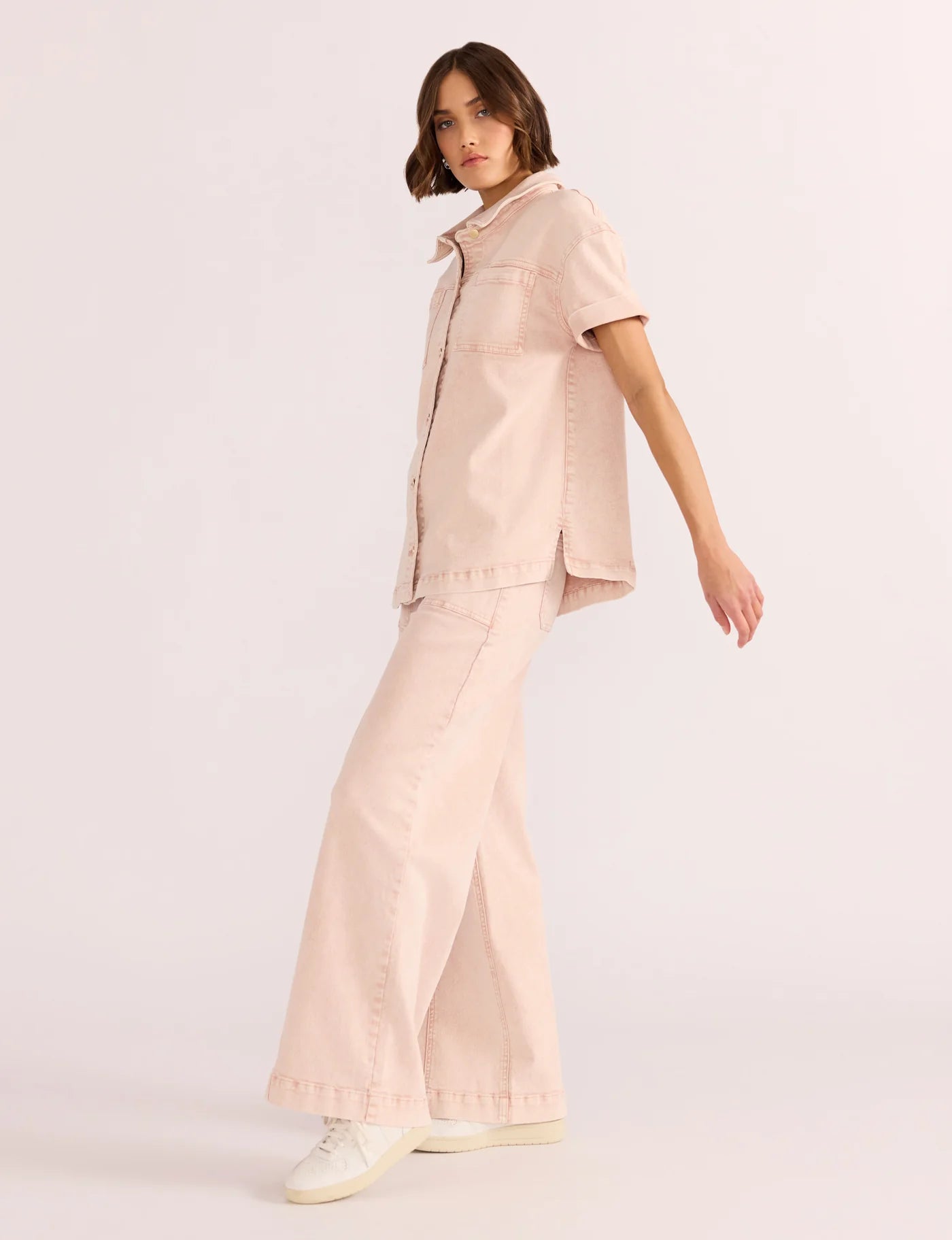 MINKPINK DAHLIA DENIM SHIRT