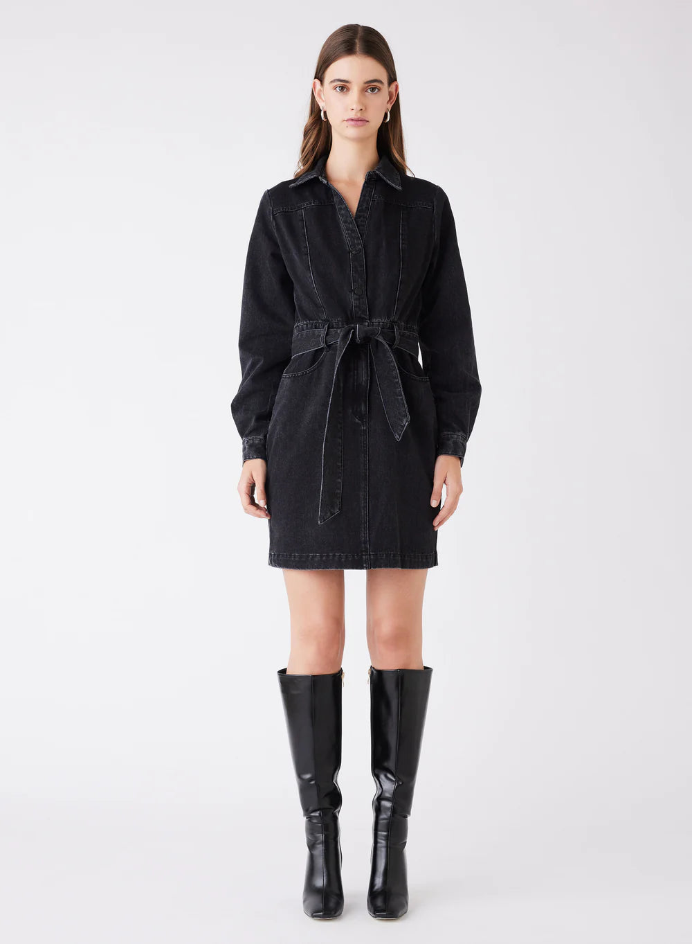 ESMAEE DYNAMITE DENIM DRESS