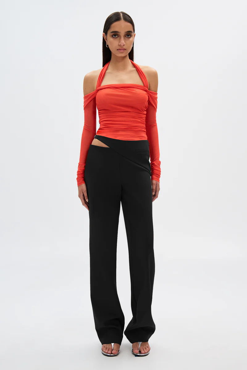 MISHA THE SONNET MESH TOP