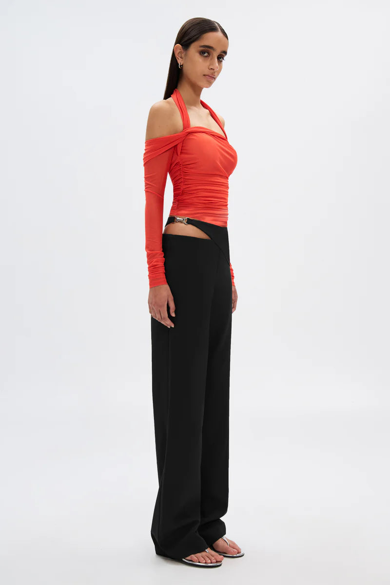 MISHA THE SONNET MESH TOP