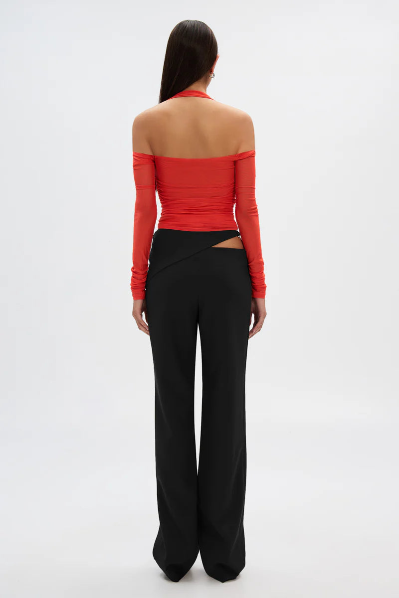 MISHA THE SONNET MESH TOP