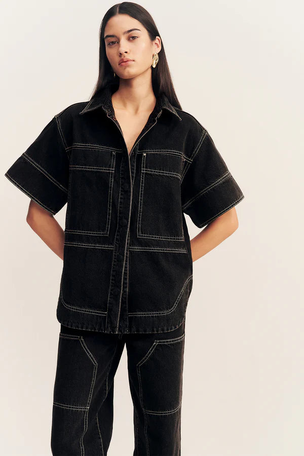 SHONA JOY MERCER DENIM SHIRT