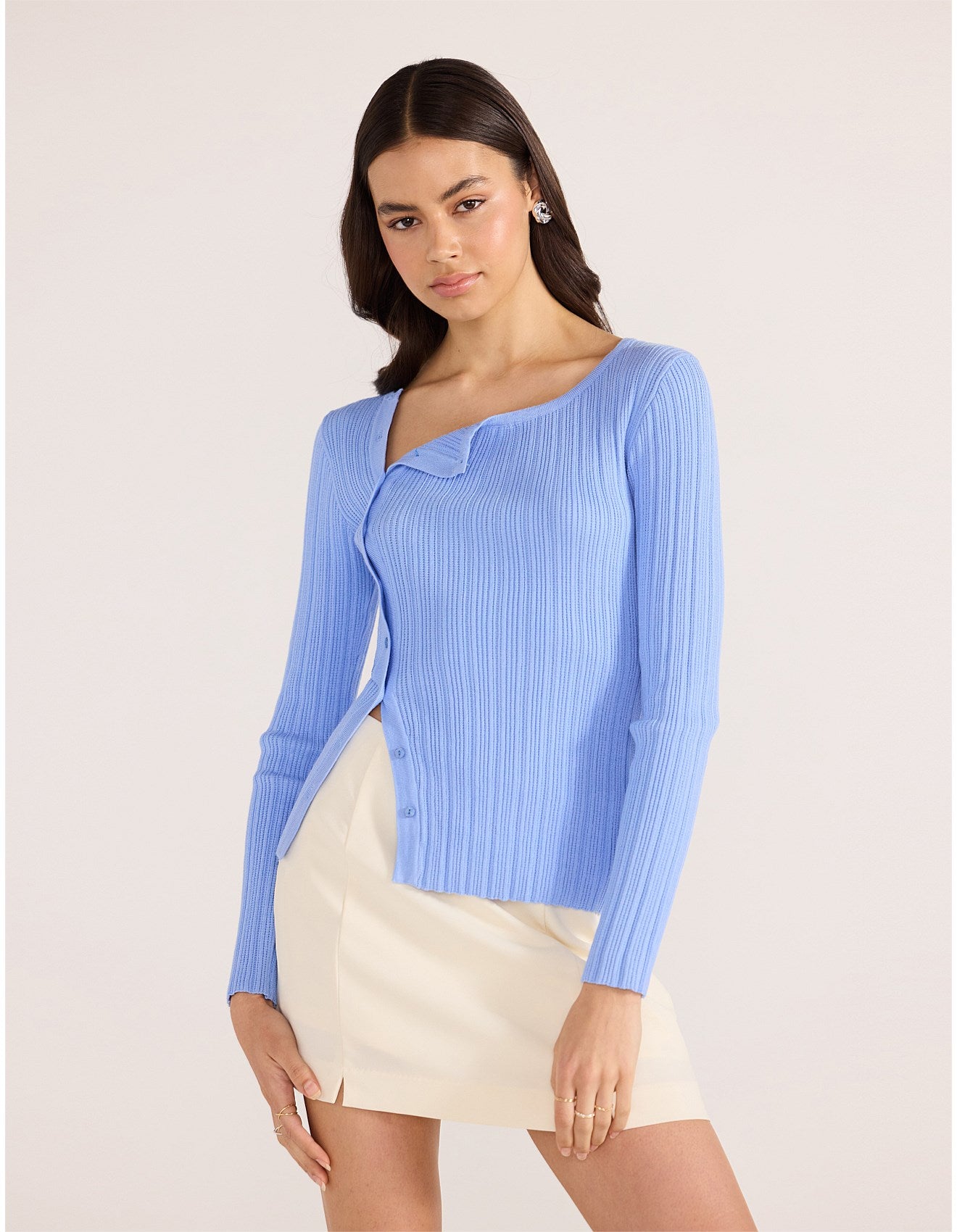 ZINNIA ASYMETRIC KNIT TOP