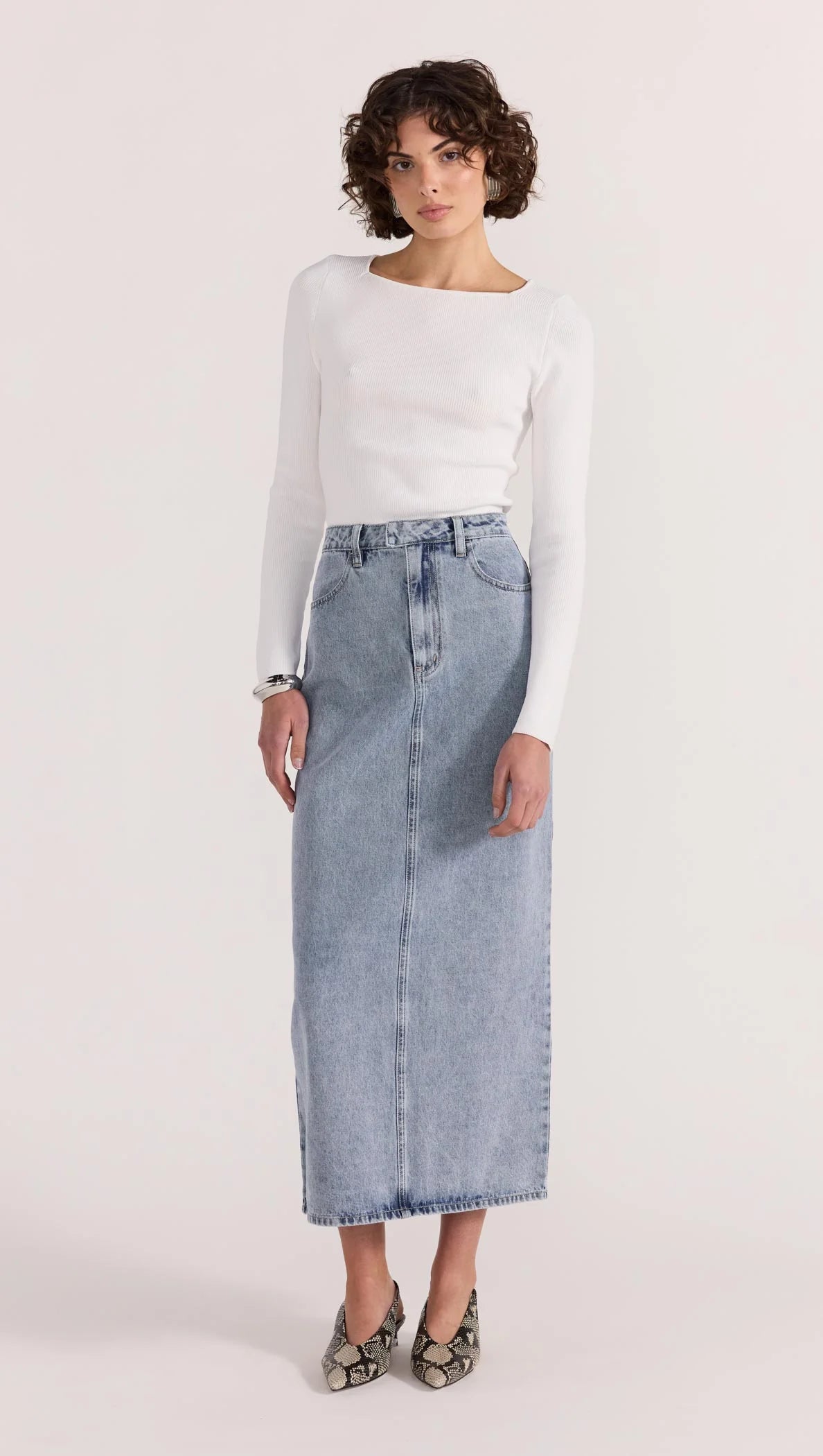 STAPLE BIVERONA DENIM MAXI