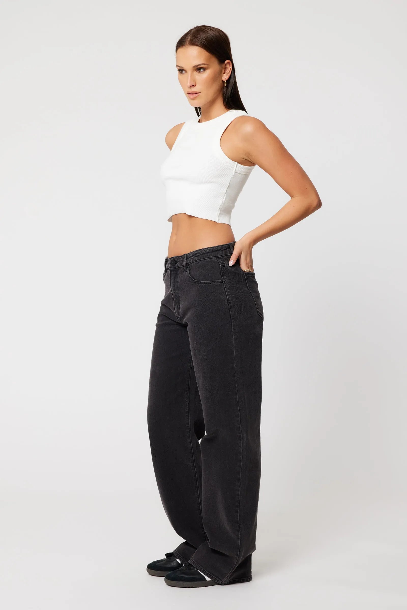 A BRAND MID BAGGY HEIDI JEAN