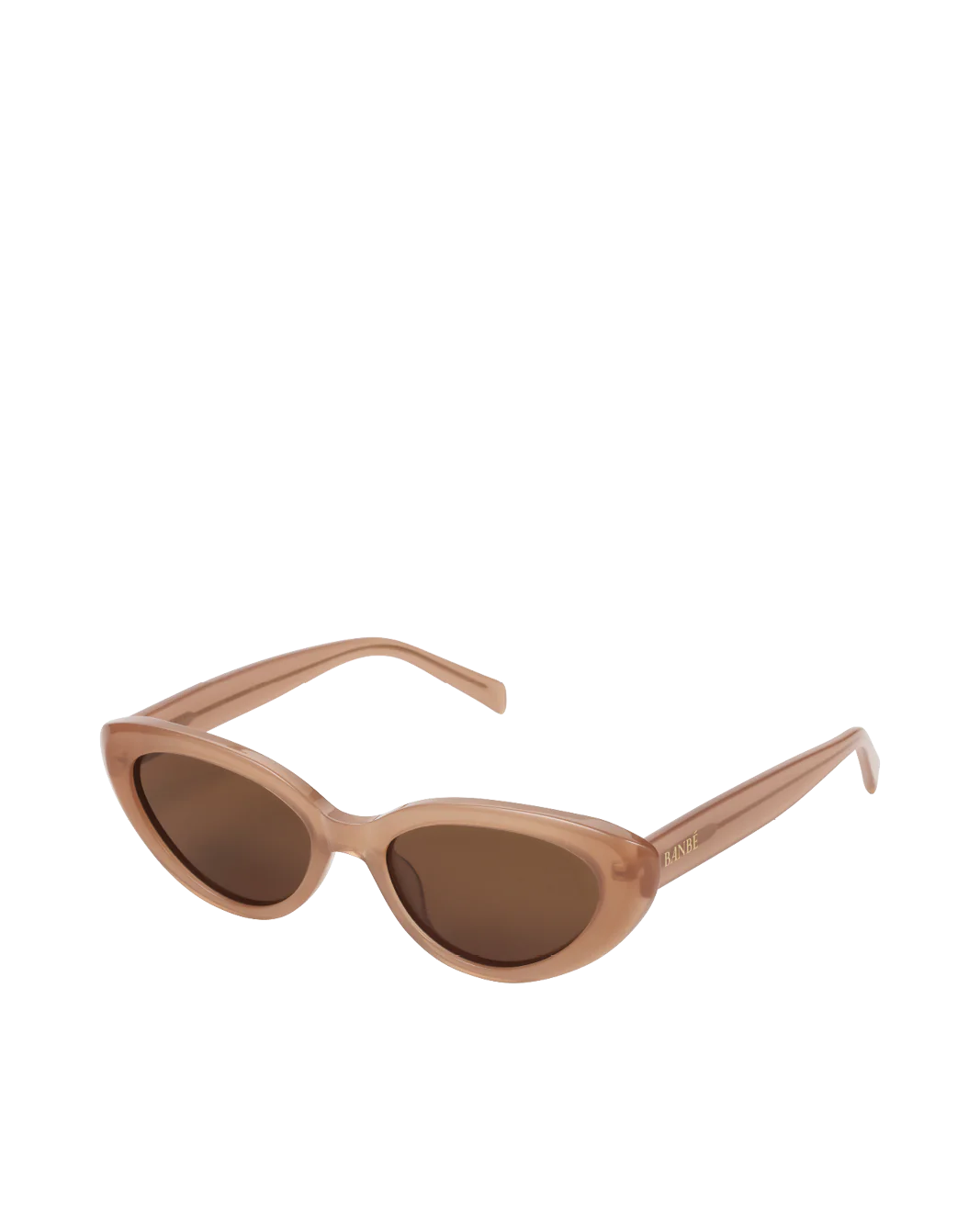 BANBE THE SWEENEY SUNGLASSES - NUDE CHOCOLATE
