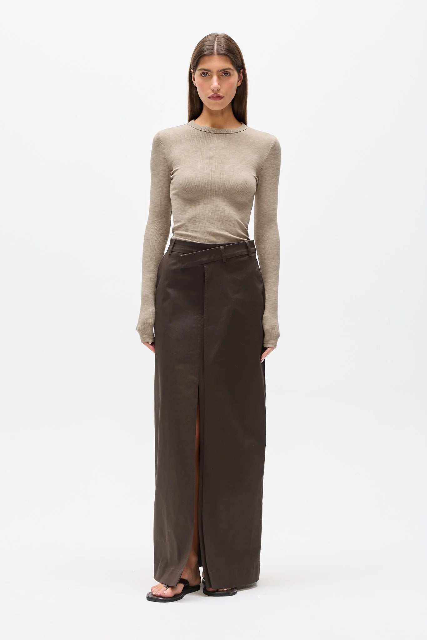 ISADORA COLUMN MAXI SKIRT