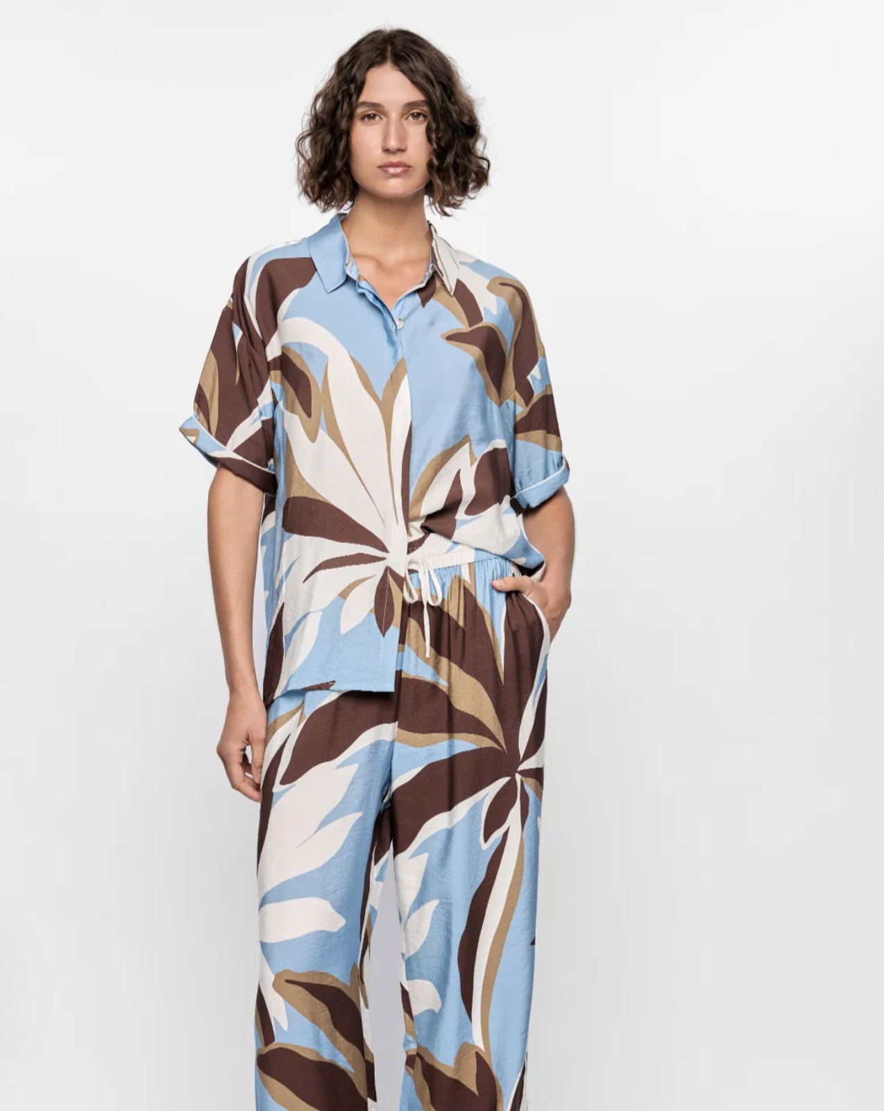 STAPLE MAEVE RESORT RELAXED SHIRT
