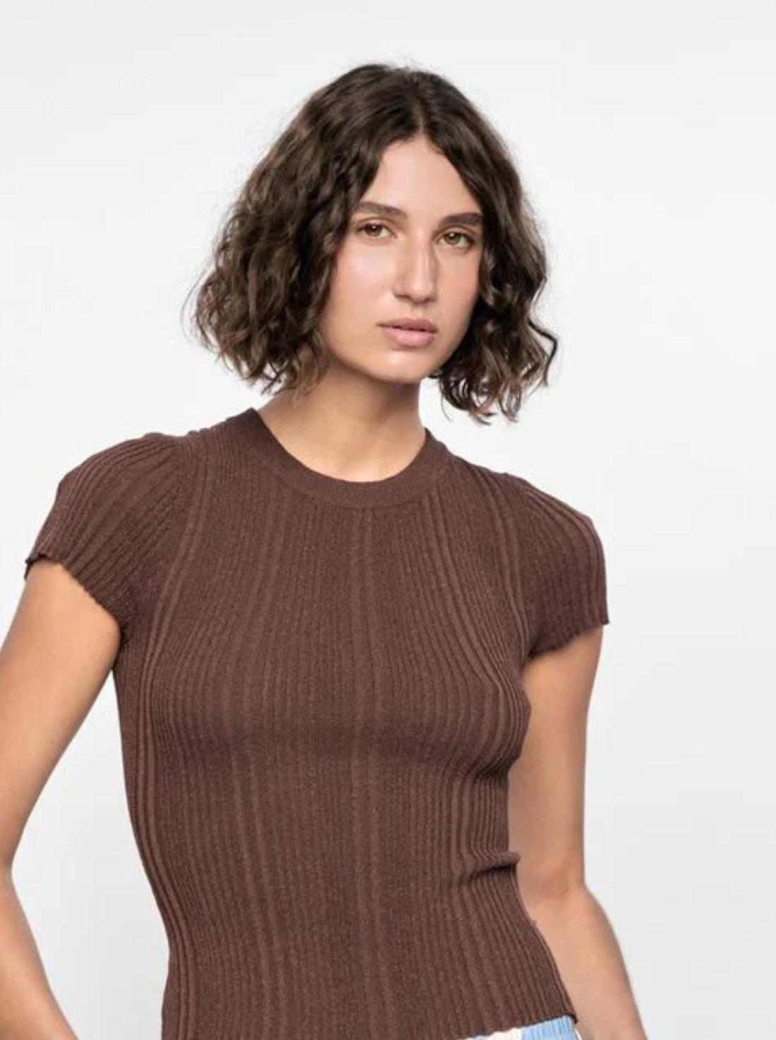 STAPLE MAYA RIBBED TEE