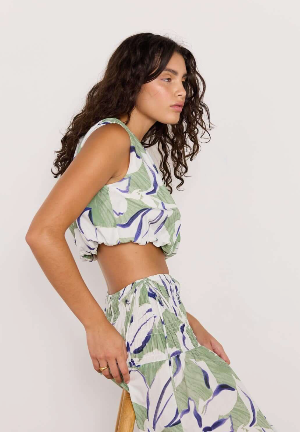 MINKPINK VEDA BUBBLE TOP