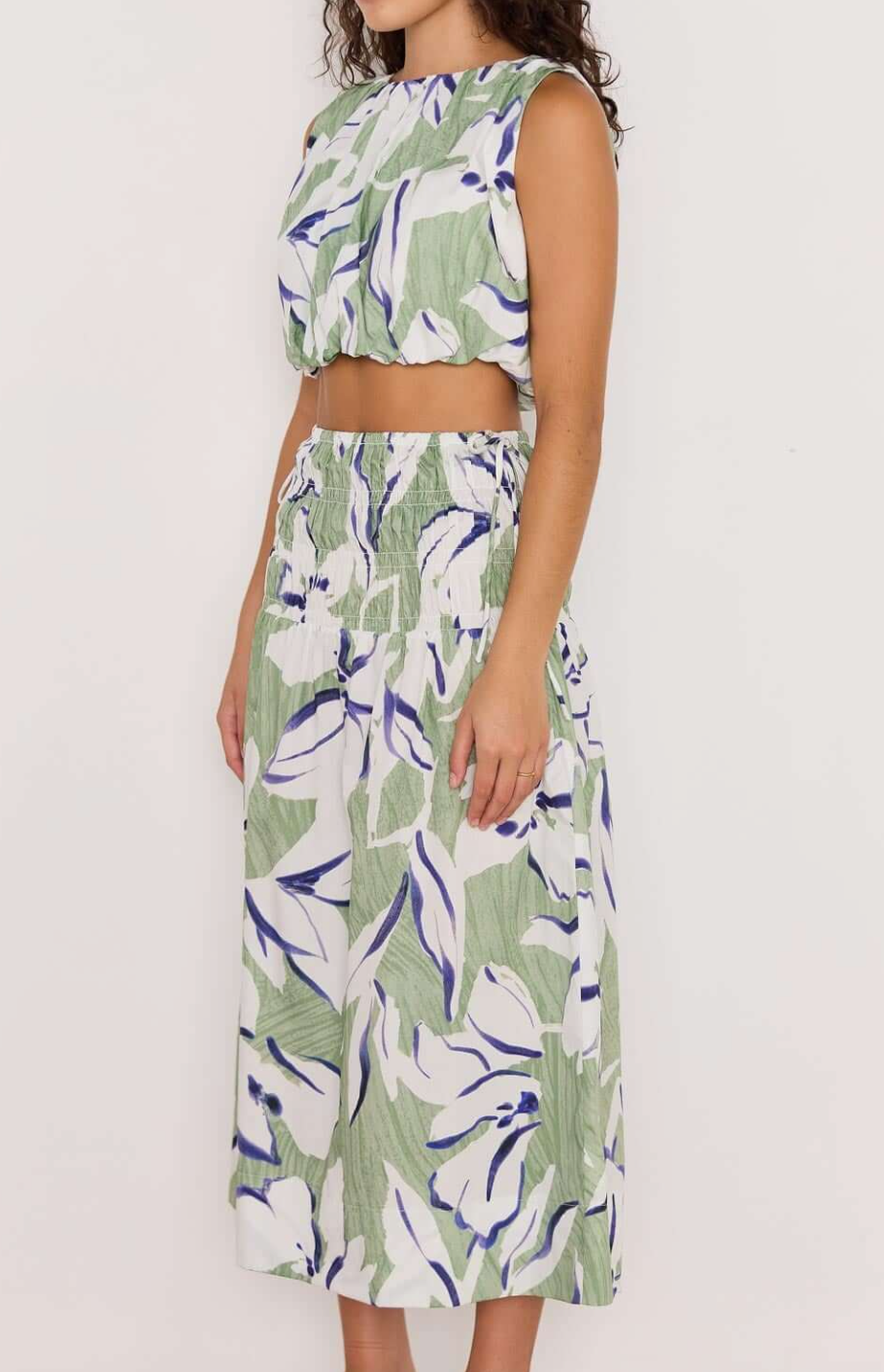 MINKPINK VEDA MIDI SKIRT