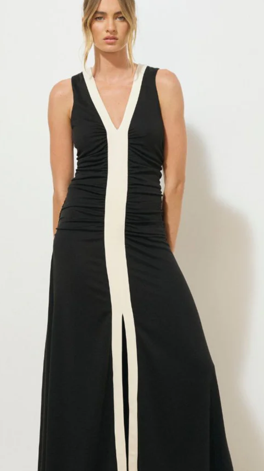 MONRENN ERA DRESS MONOCHROME