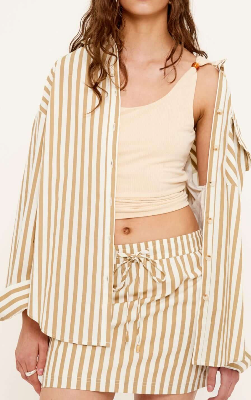 STAPLE ZAHARA MID RISE SKIRT