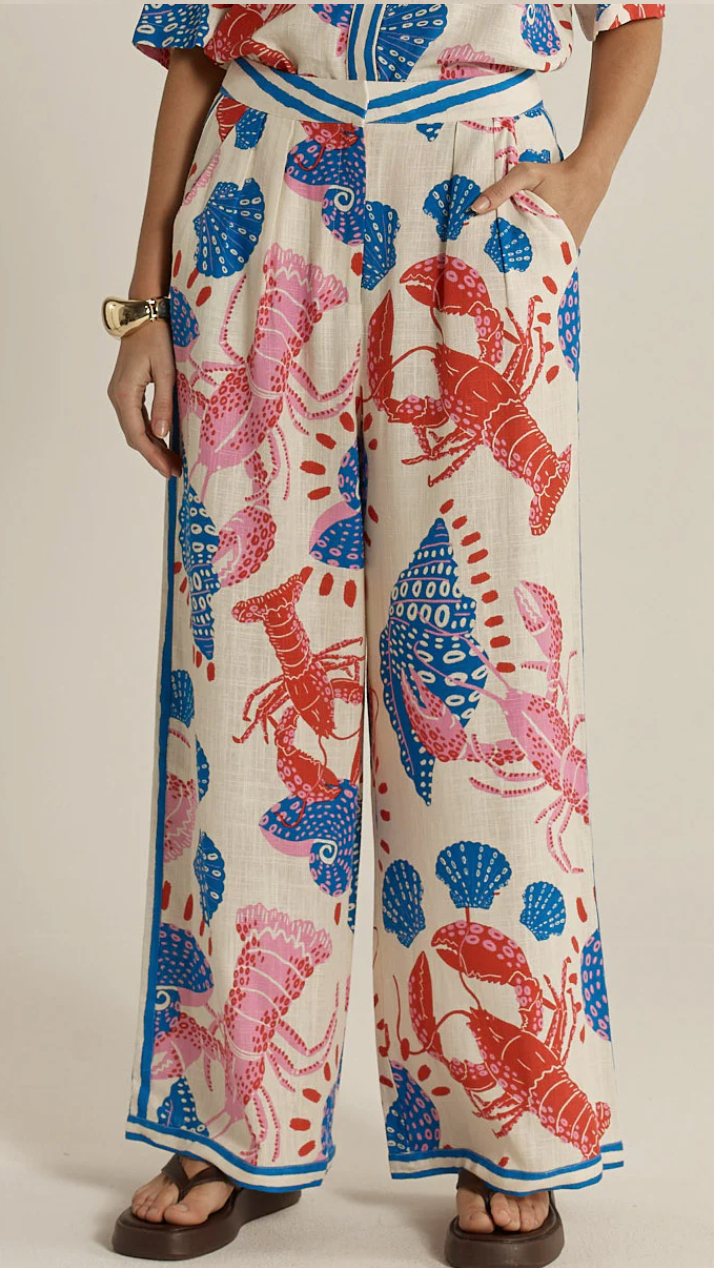 SOLEIL PANTS LOBSTER